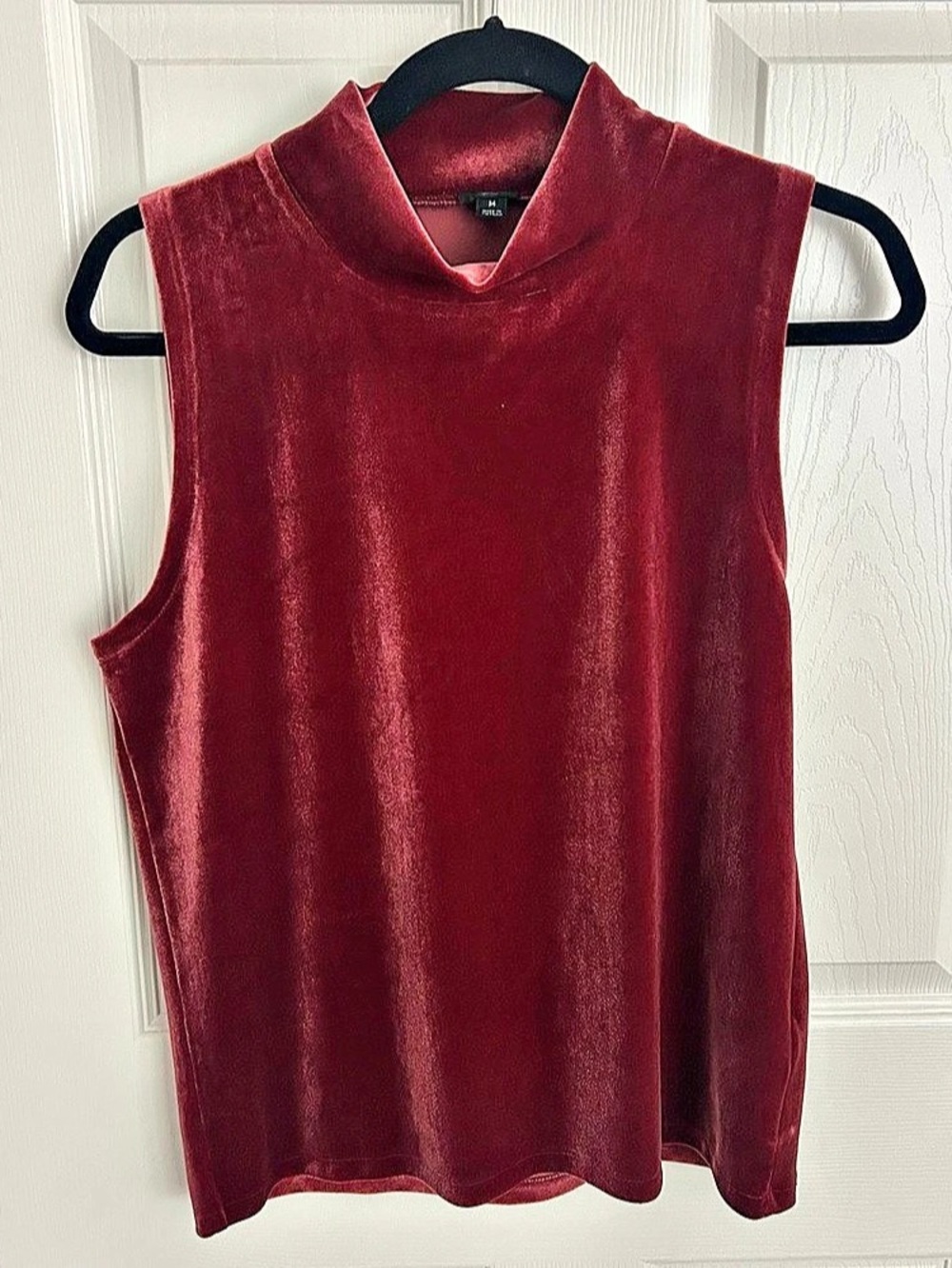 J. Crew Velvet Mock Neck Tunic Size Medium Like New
